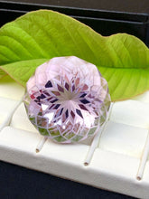 Round Flower Cut Purple Color Amethyst Gemstone, Loose Gemstone, Amethyst Jewellry, Jewellry Making, Gemstone Jewellry - 141.20 cts